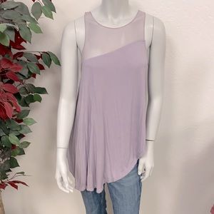 EUC Free People Sheer Lace Top